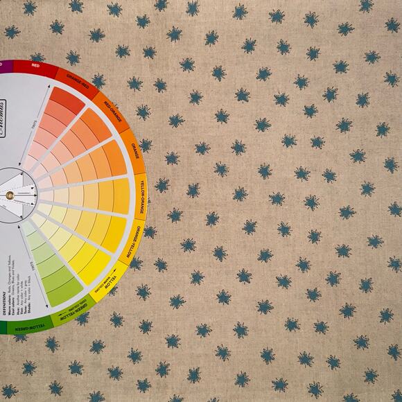 VTG Patchwork Blue Stars by Lori Gardner for Moda Fabrics - 1/2 Yard - Patriotic - Picture 5 of 7